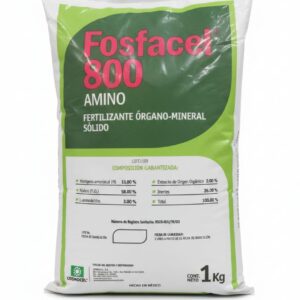 FOSFACEL-800 AMINO: Fertilizante foliar con fósforo, nitrógeno y aminoácidos